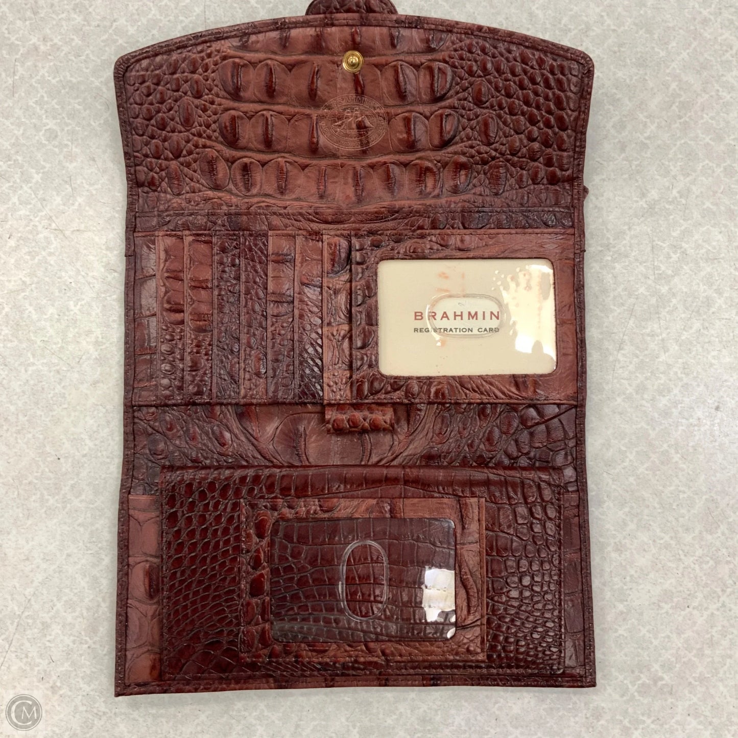 Wallet Designer By Brahmin, Size: Large