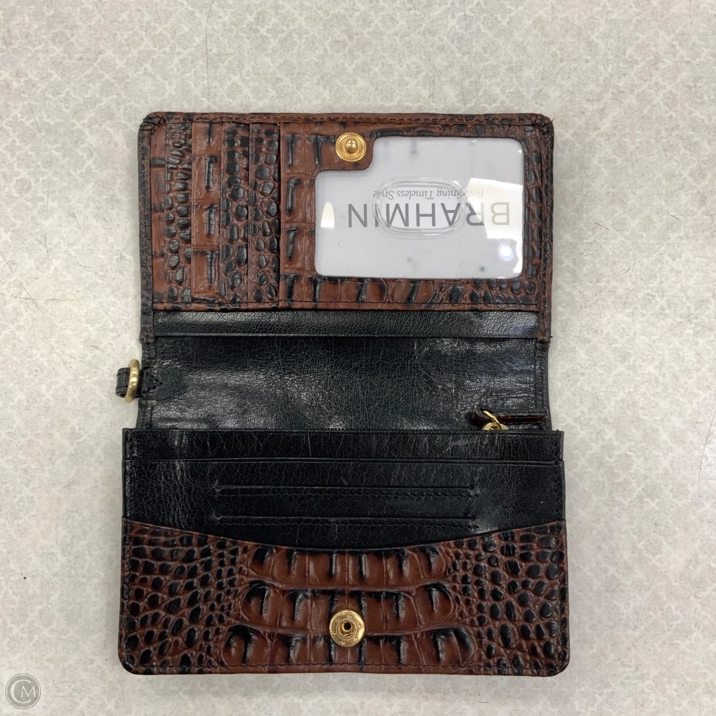 Wallet Designer By Brahmin, Size: Medium