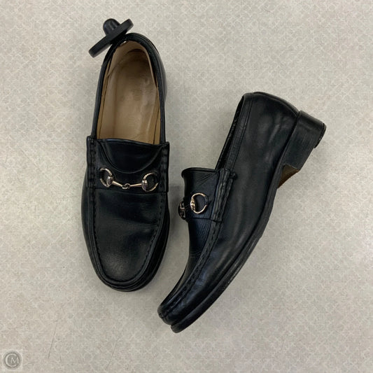 Shoes Designer By Gucci In Black, Size: 6.5
