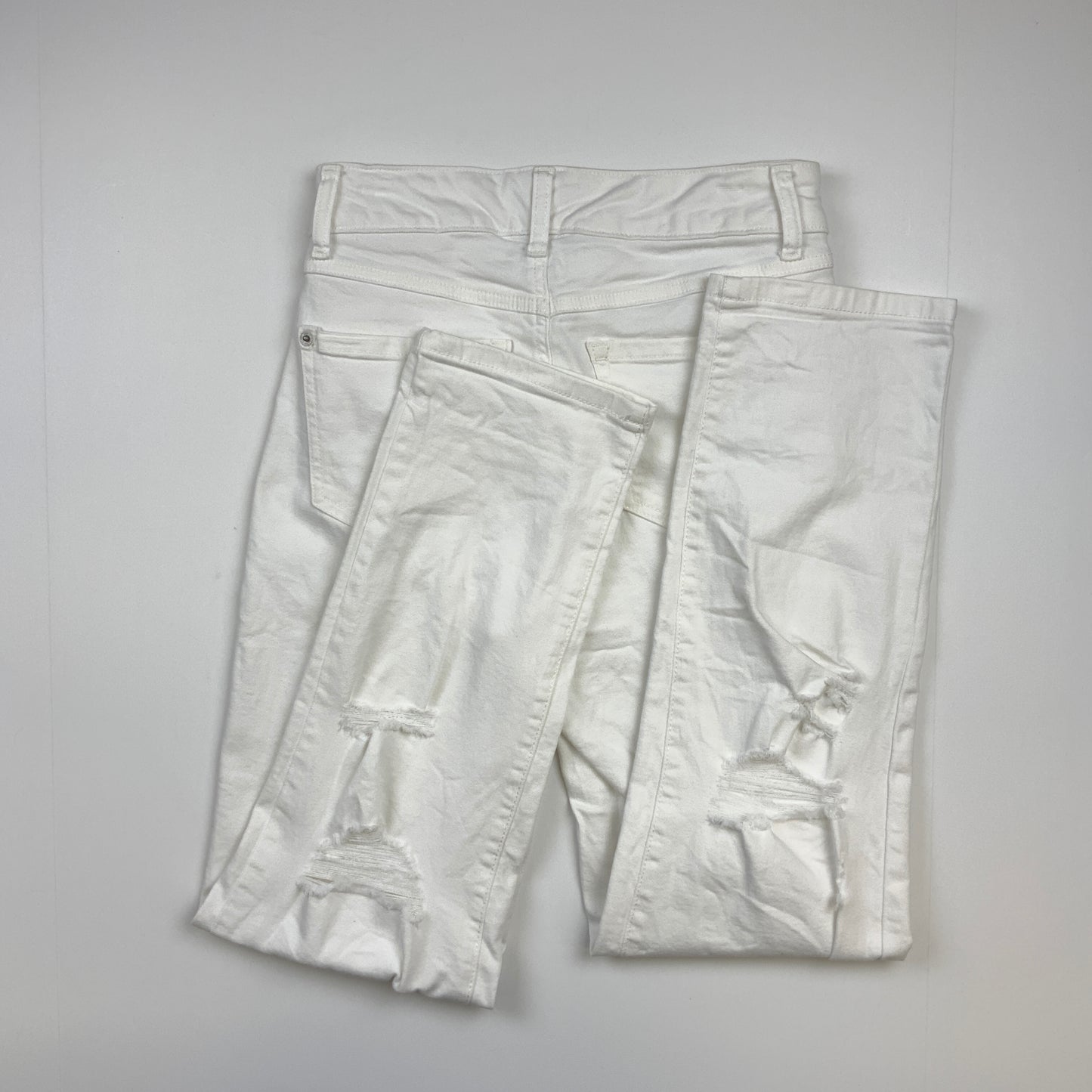 White Denim Jeans Boyfriend Inc, Size 2