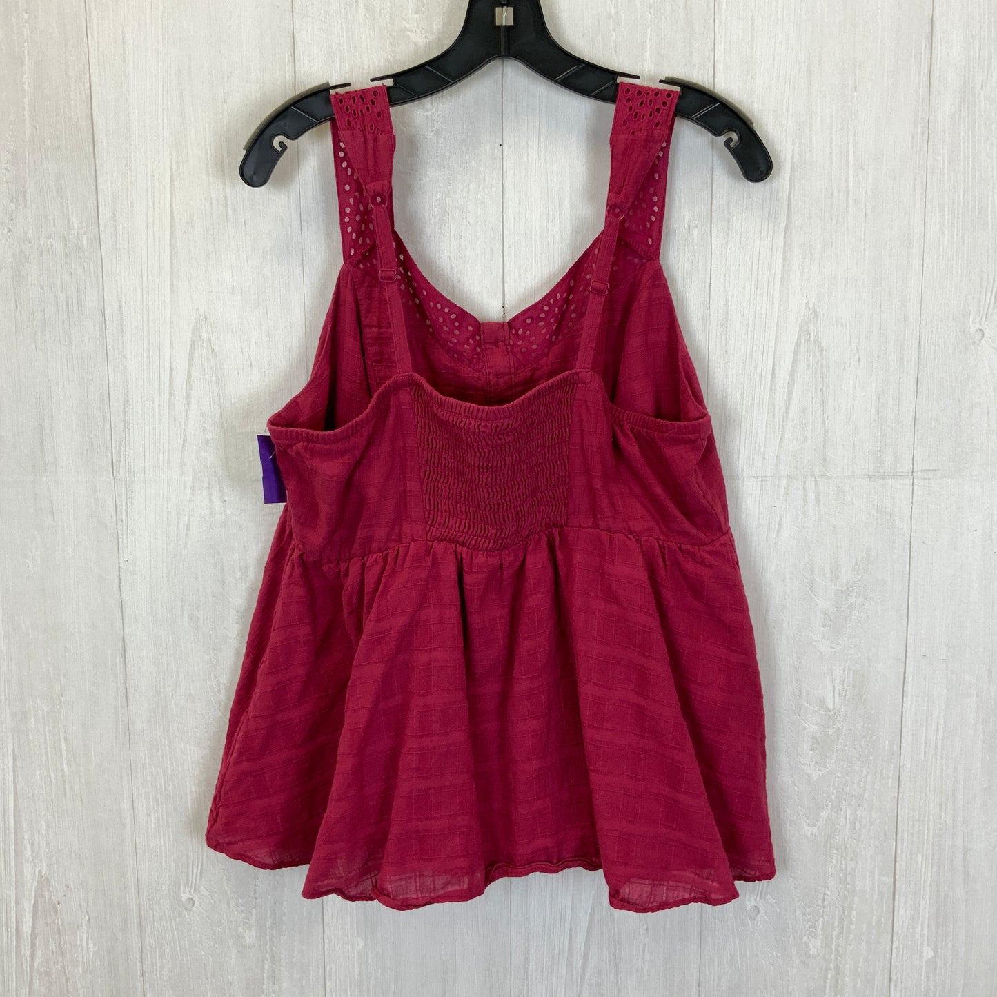 Red Top Sleeveless Torrid, Size L