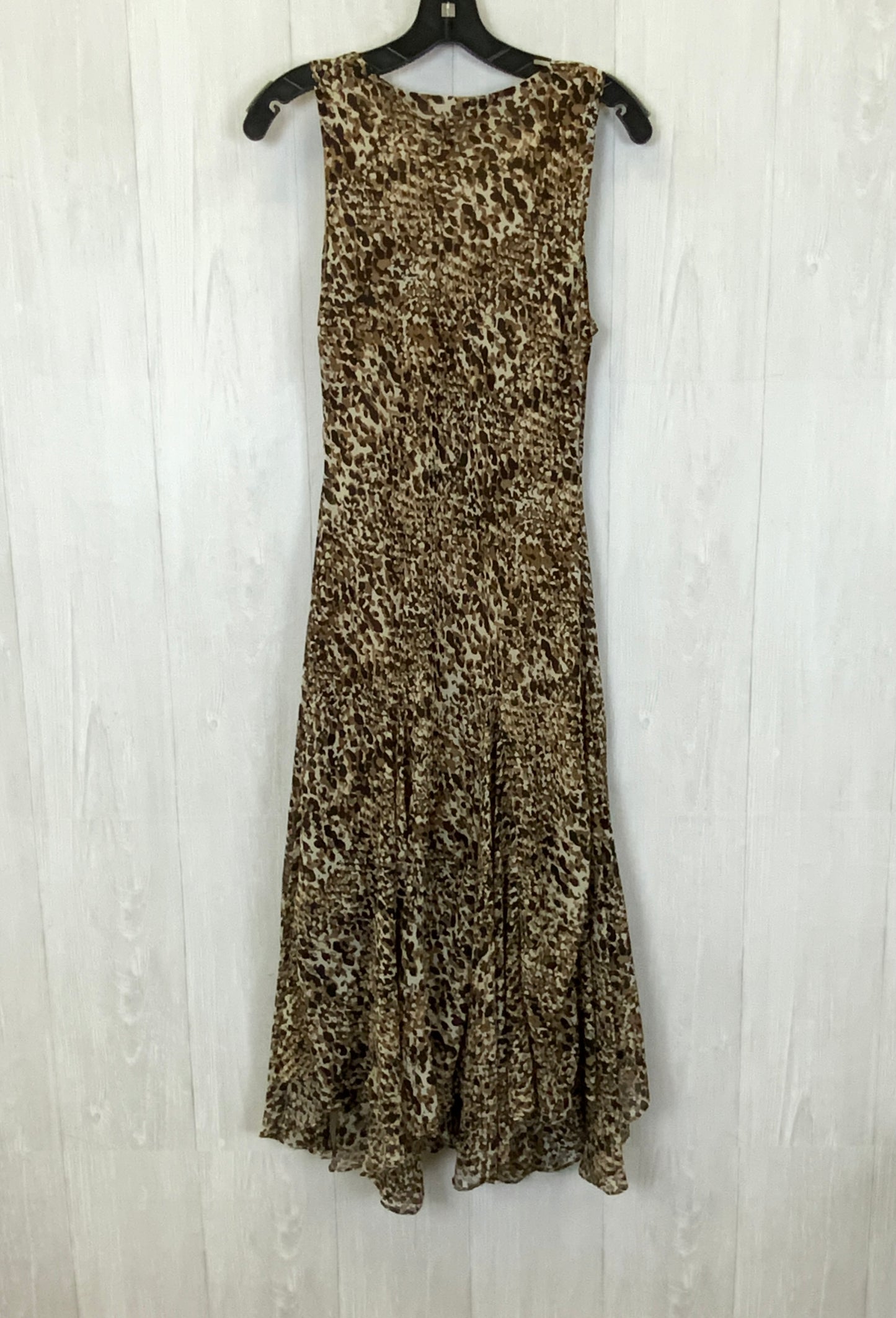 Leopard Print Dress Casual Maxi Lauren By Ralph Lauren, Size M