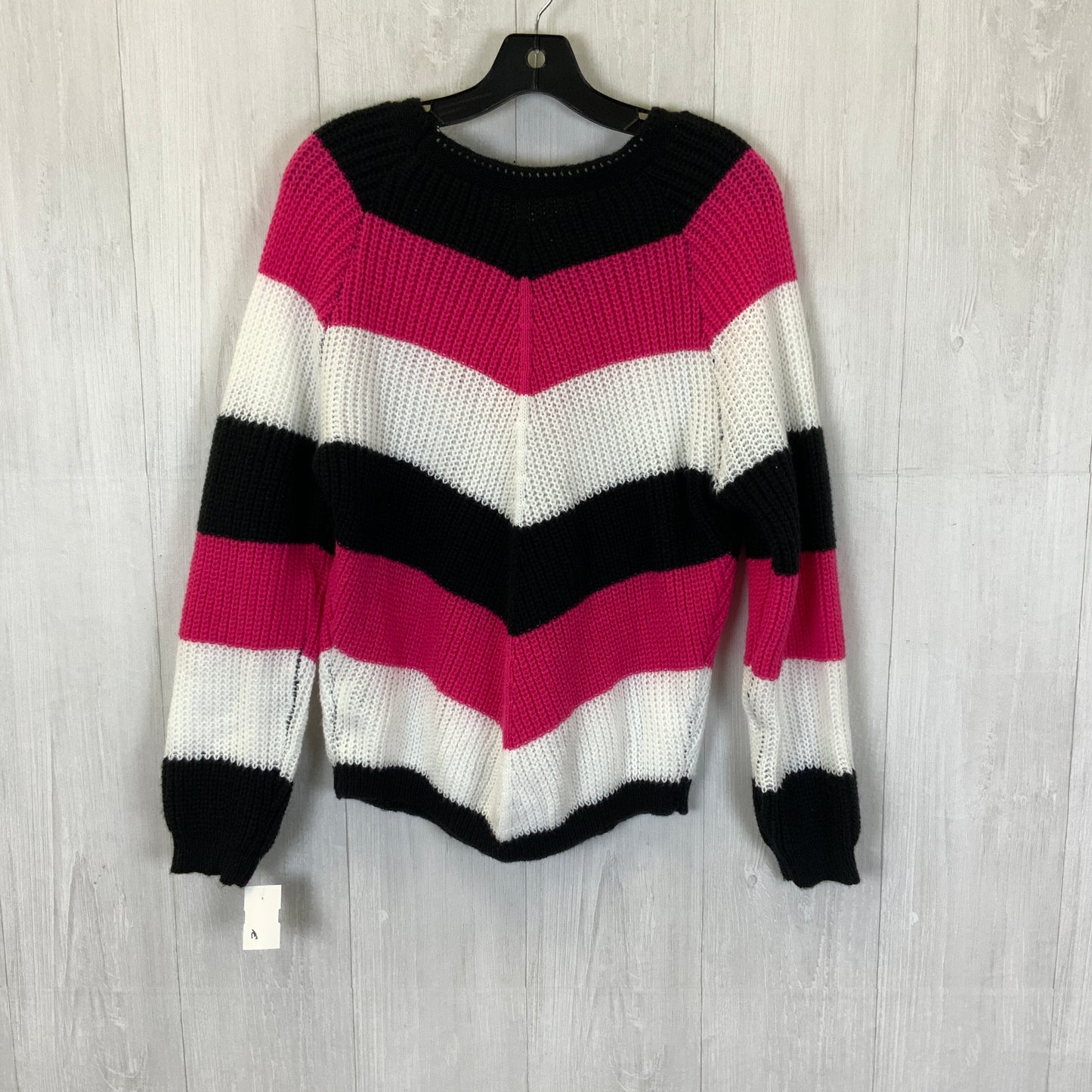 Sweater By Shein In Black & White, Size: S