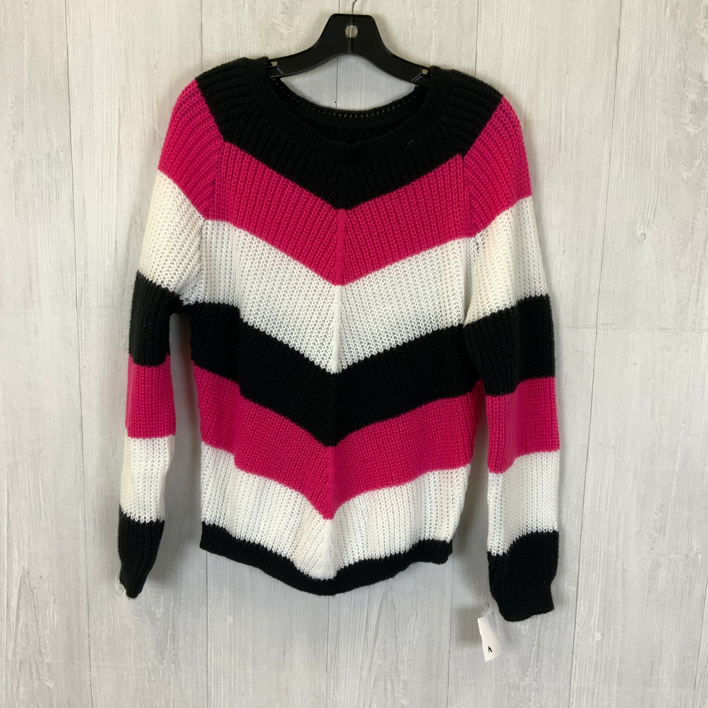 Sweater By Shein In Black & White, Size: S