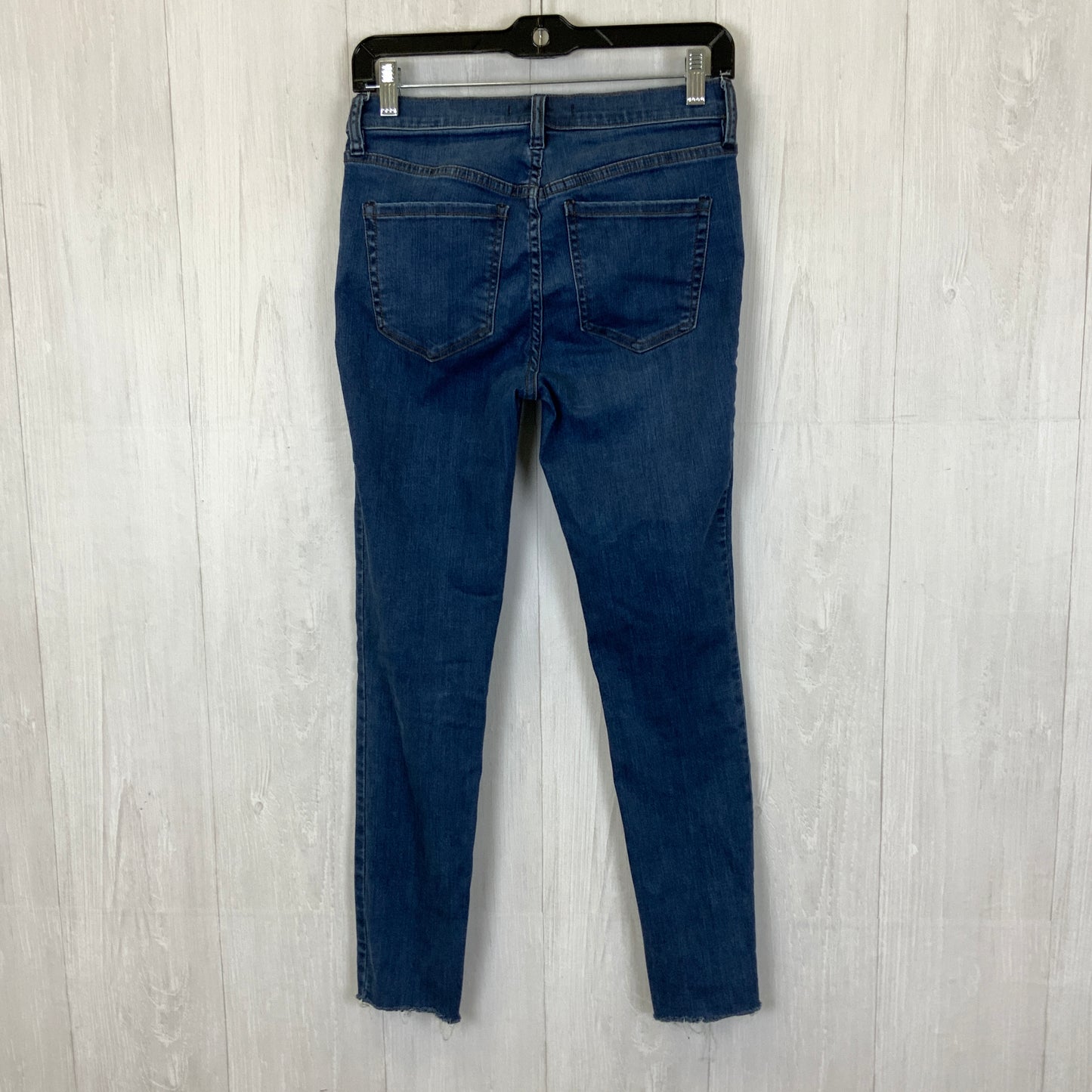 Jeans Skinny By Free People In Blue Denim, Size: 6