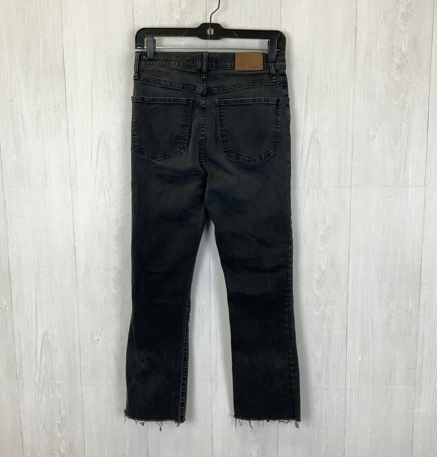 Jeans Boot Cut By Madewell In Black Denim, Size: 6