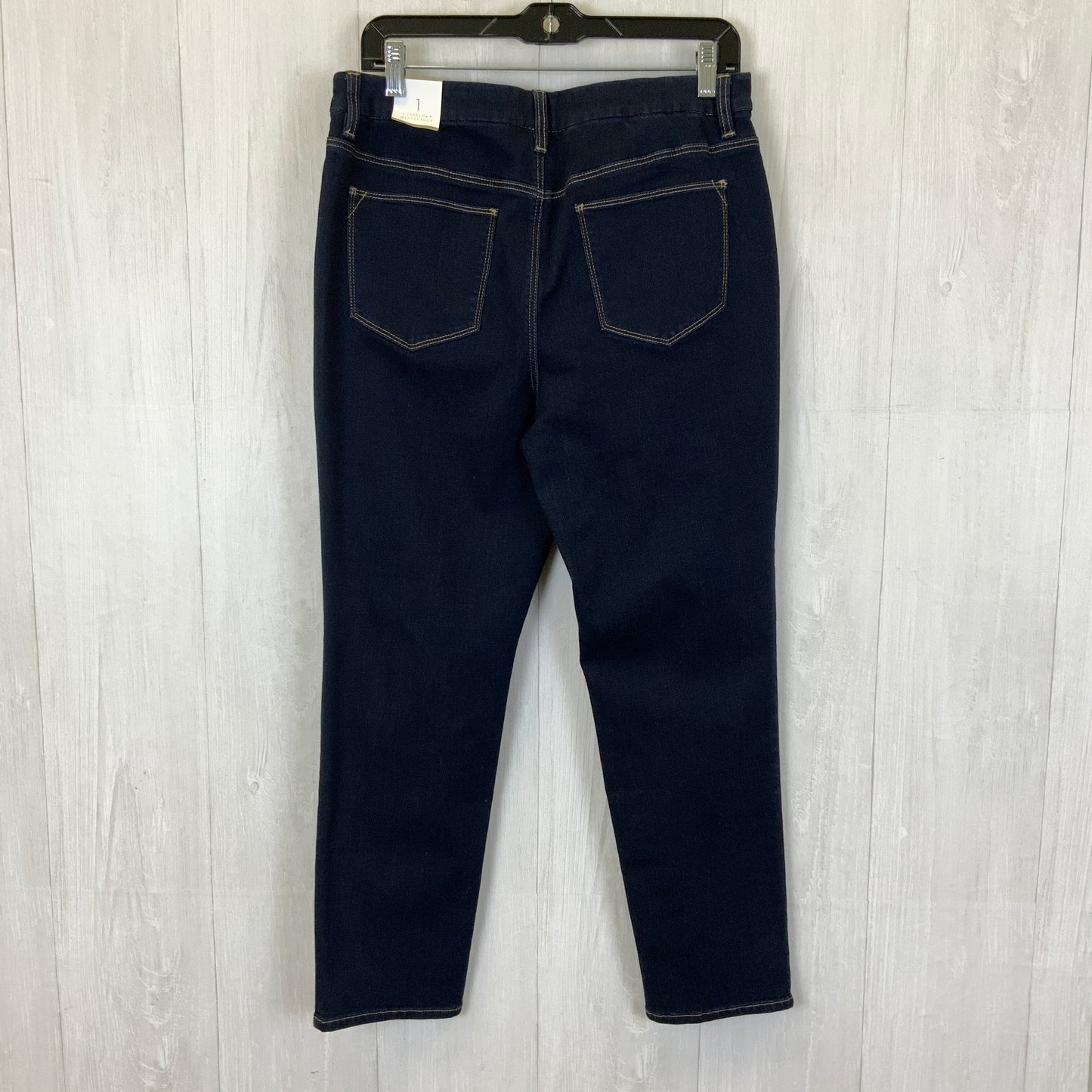 Jeans Skinny By Chicos In Blue Denim, Size: 8