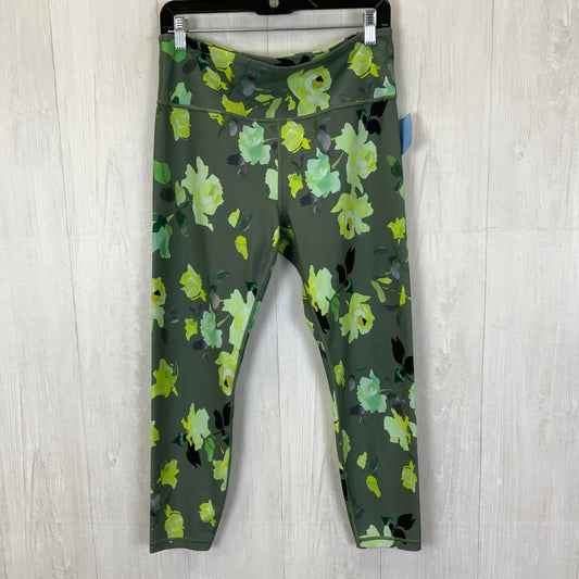 Athletic Leggings Capris By Athleta In Green, Size: L