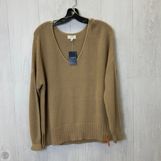 Sweater By Lucky Brand In Tan, Size: S