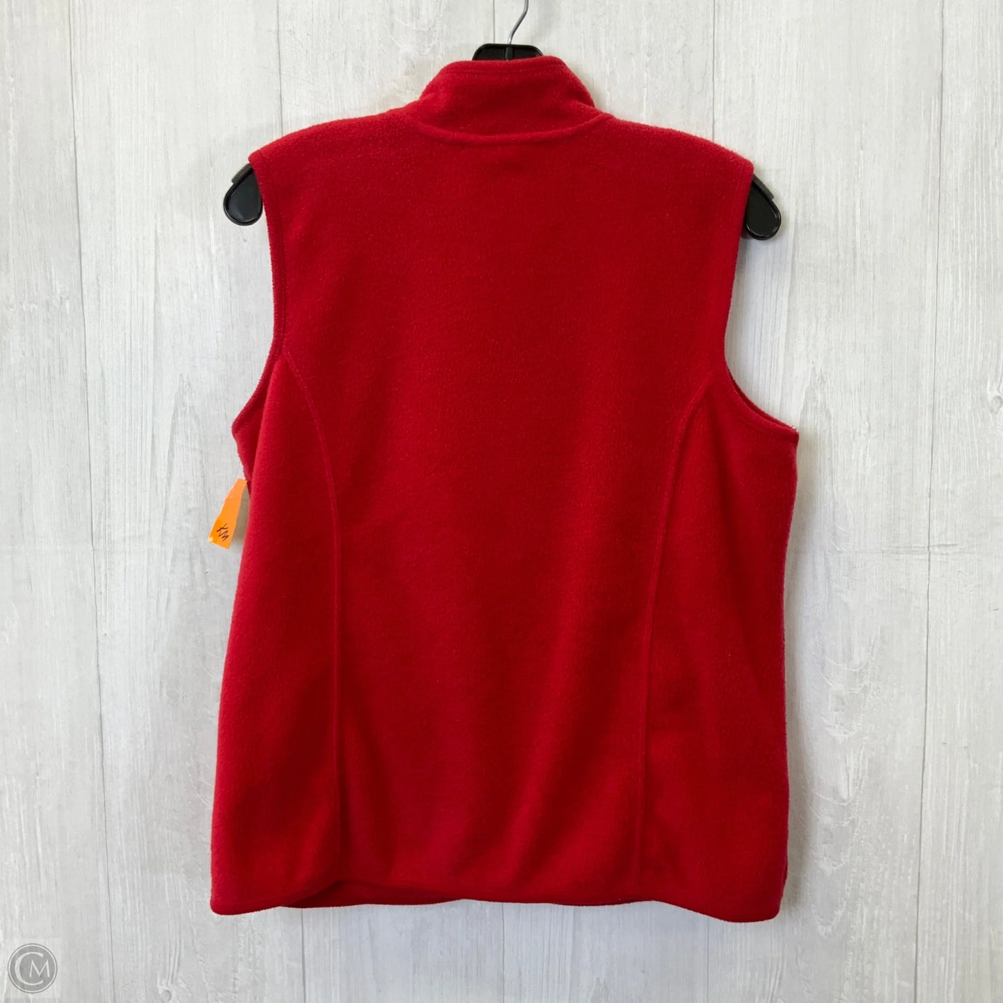 Vest Fleece By Karen Scott In Red, Size: S