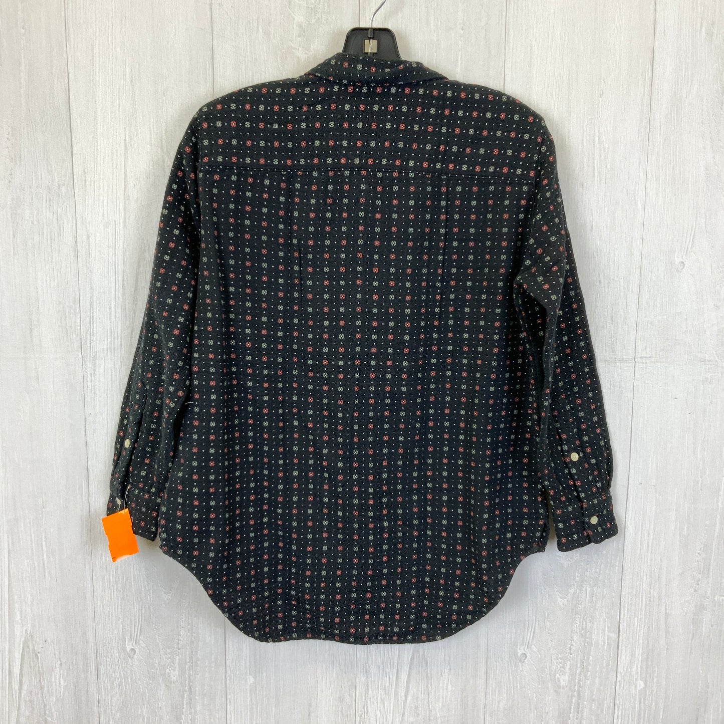Blouse Long Sleeve By Madewell In Black, Size: Xxs