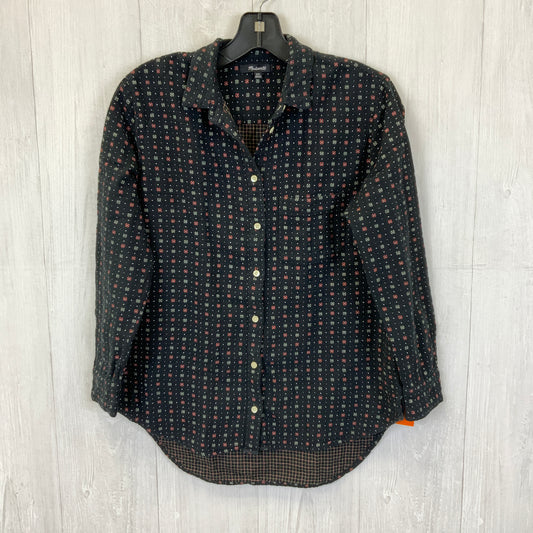 Blouse Long Sleeve By Madewell In Black, Size: Xxs