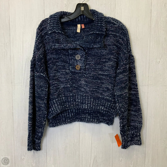 Sweater By Pilcro In Navy, Size: Xs