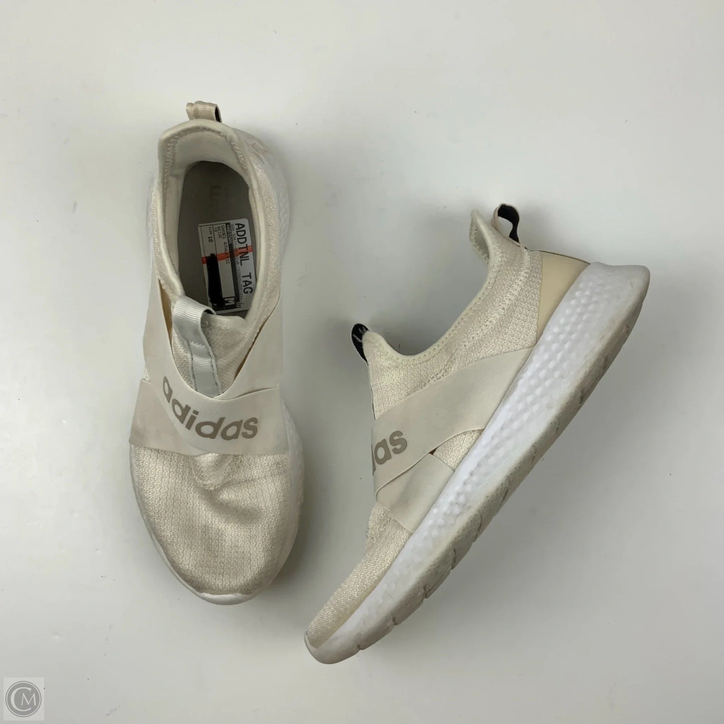 Shoes Athletic By Adidas In Beige, Size: 10