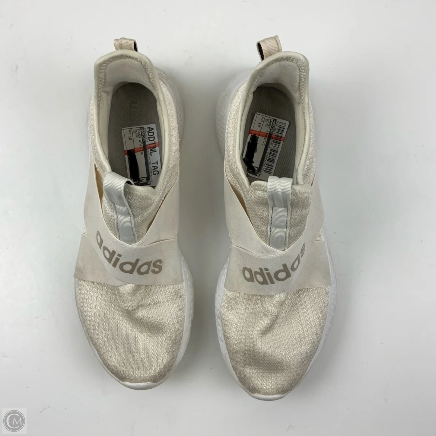 Shoes Athletic By Adidas In Beige, Size: 10