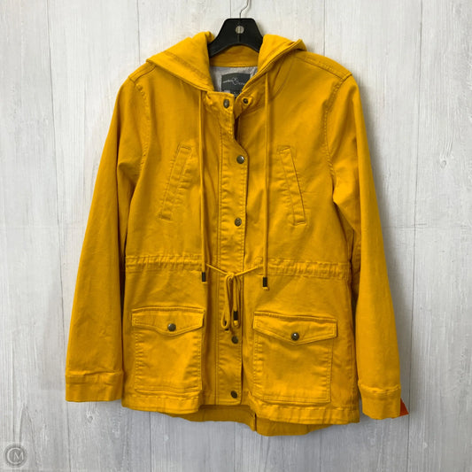 Jacket Utility By Market & Spruce In Yellow, Size: S