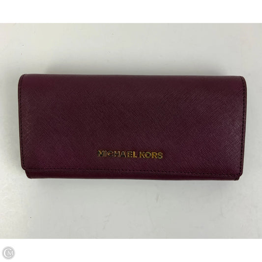 Wallet Leather By Michael By Michael Kors, Size: Large