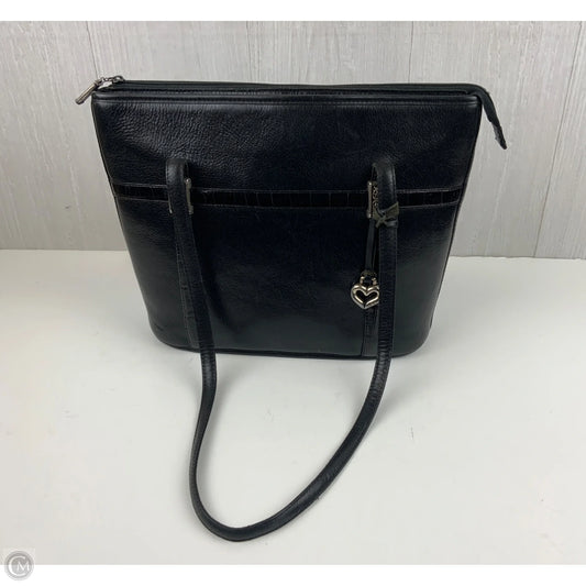 Handbag Leather By Brighton, Size: Medium
