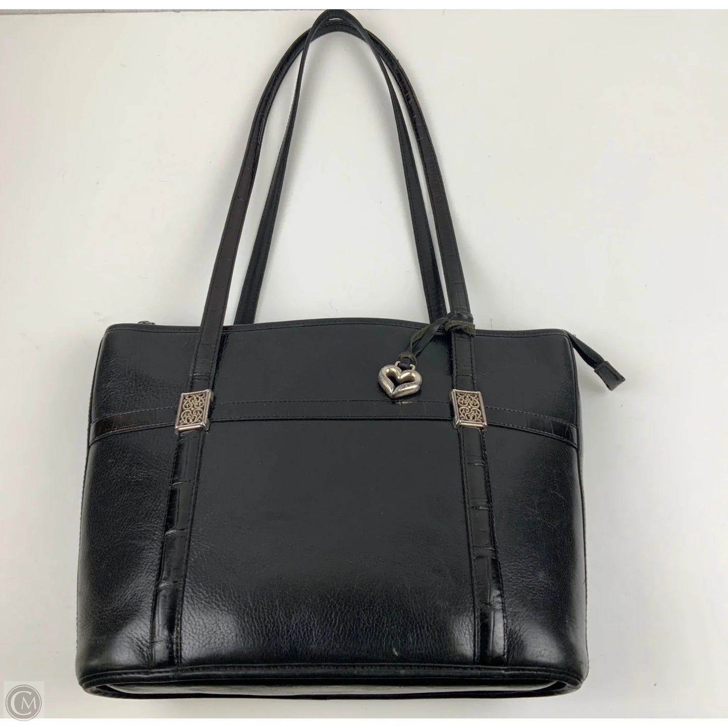 Handbag Leather By Brighton, Size: Medium