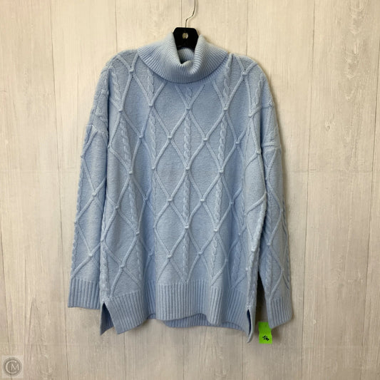 Sweater By Loft In Blue, Size: Xl