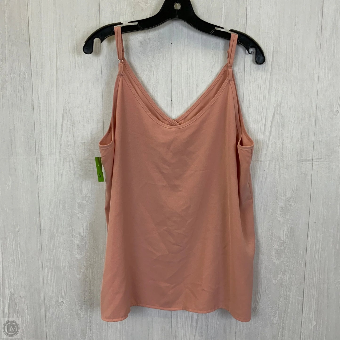 Tank Top By Clothes Mentor In Peach, Size: 2x