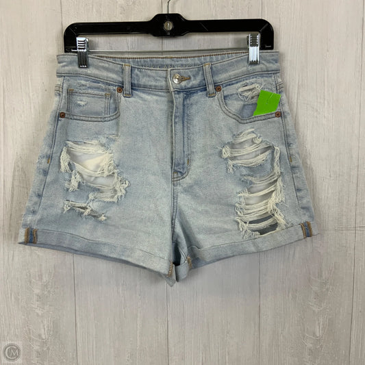 Shorts By American Eagle In Blue Denim, Size: 10