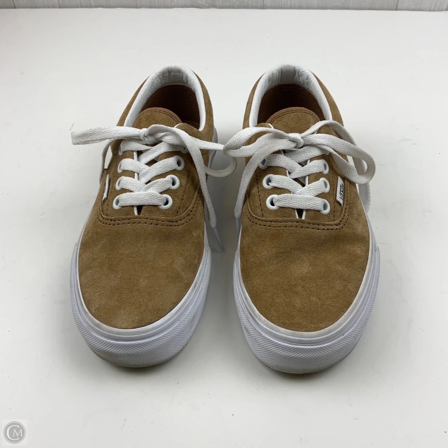Shoes Sneakers By Vans In Tan, Size: 5
