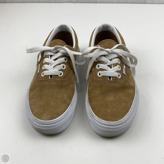 Shoes Sneakers By Vans In Tan, Size: 5