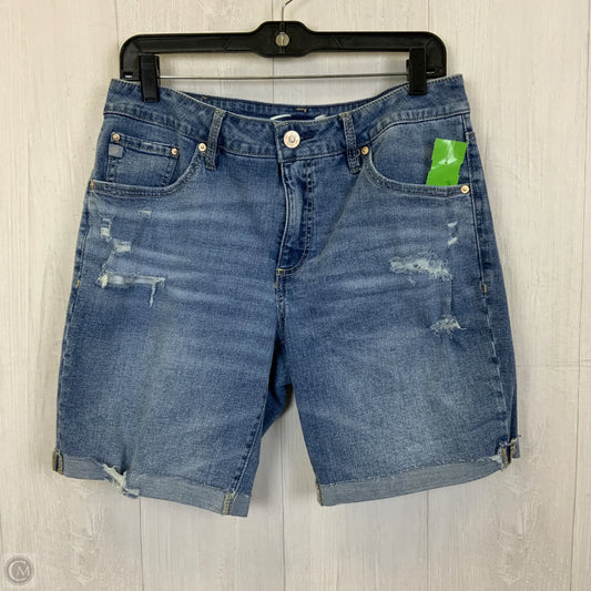 Shorts By Seven 7 In Blue Denim, Size: 8