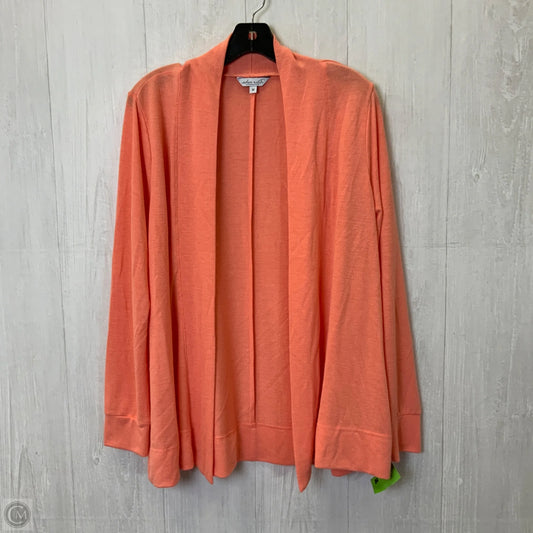 Cardigan By Clothes Mentor In Peach, Size: M