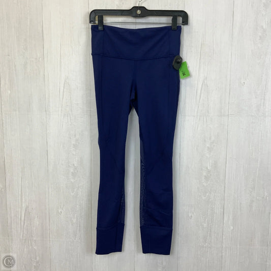 Athletic Leggings By Lululemon In Navy, Size: 4
