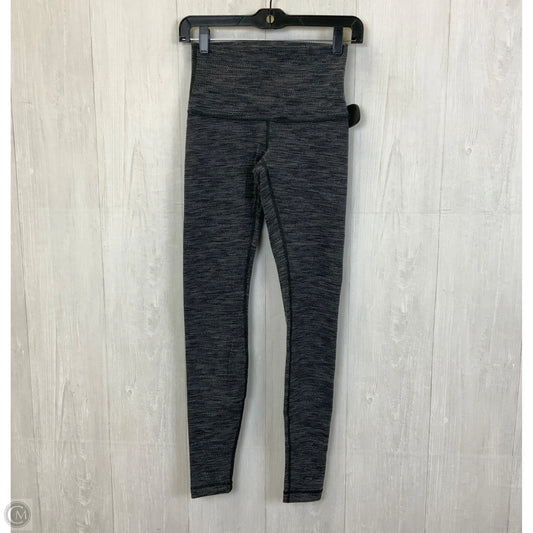 Athletic Leggings By Lululemon In Grey, Size: 4
