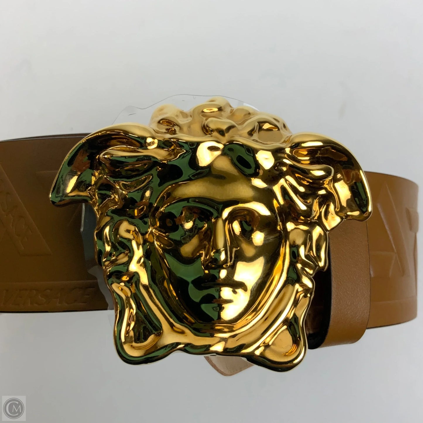 Belt Luxury Designer By Versace, Size: Medium