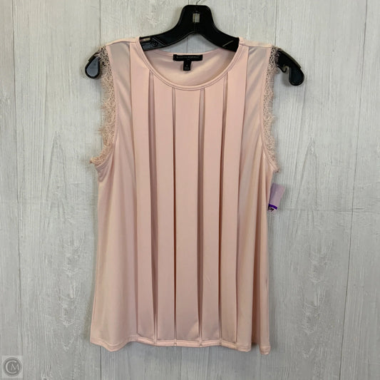 Top Sleeveless By Banana Republic In Pink, Size: S