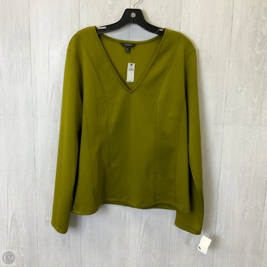 Top Long Sleeve Basic By Old Navy In Green, Size: Xl