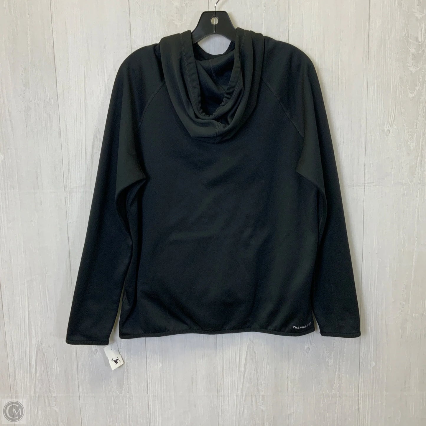 Sweatshirt Hoodie By Nike Apparel In Black, Size: L