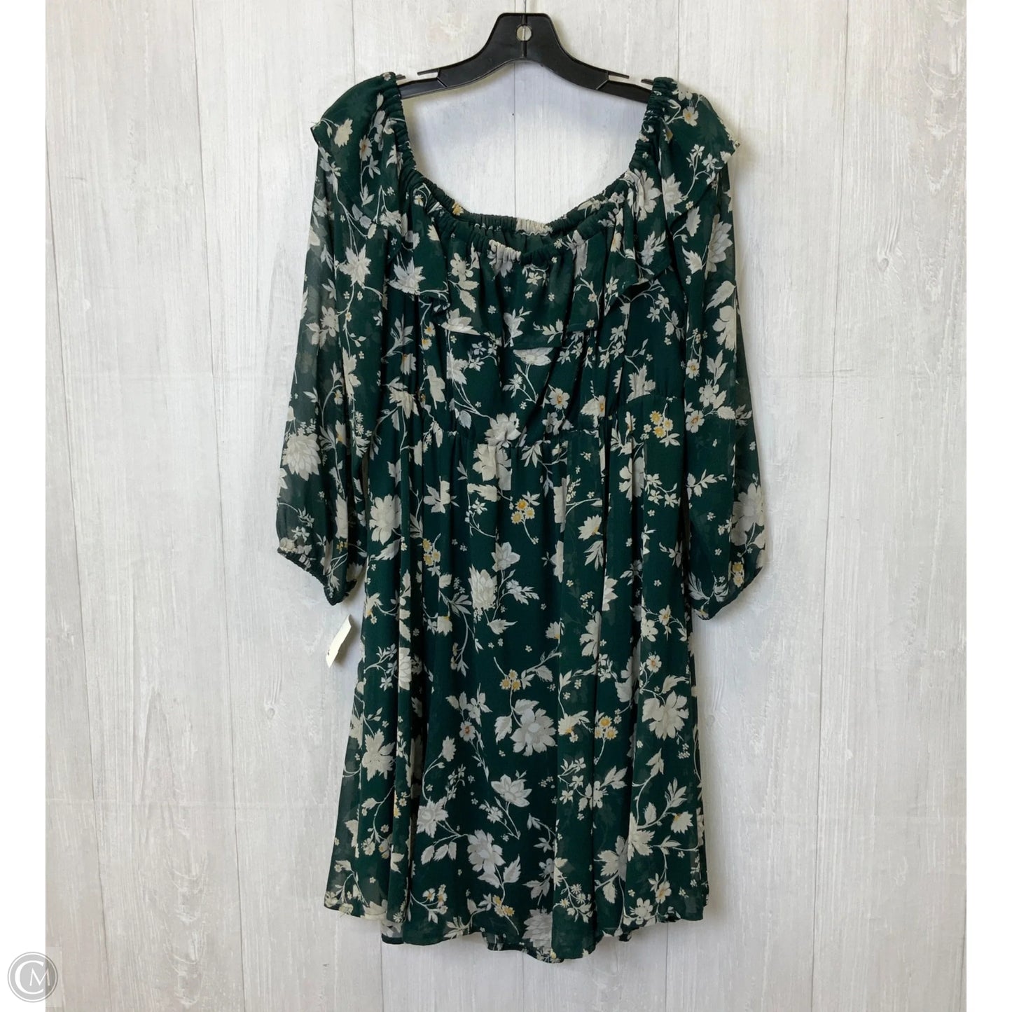 Dress Casual Short By Torrid In Green, Size: 2x