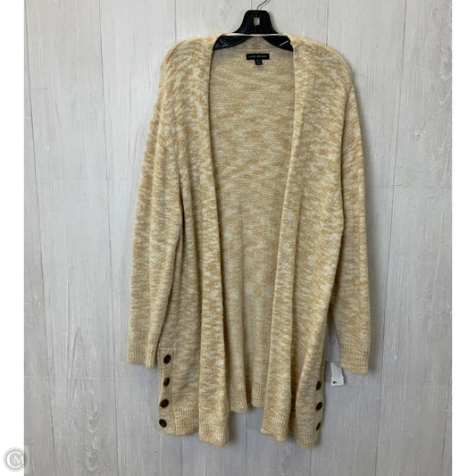 Sweater Cardigan By Lane Bryant In Cream, Size: 3x