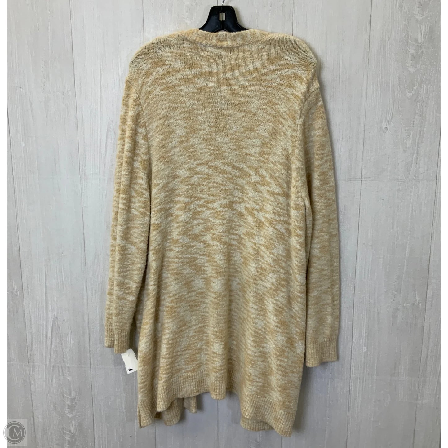 Sweater Cardigan By Lane Bryant In Cream, Size: 3x