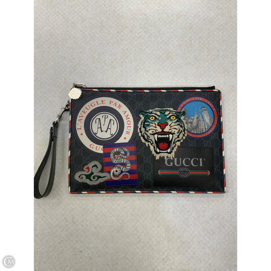 Clutch Luxury Designer By Gucci, Size: Large