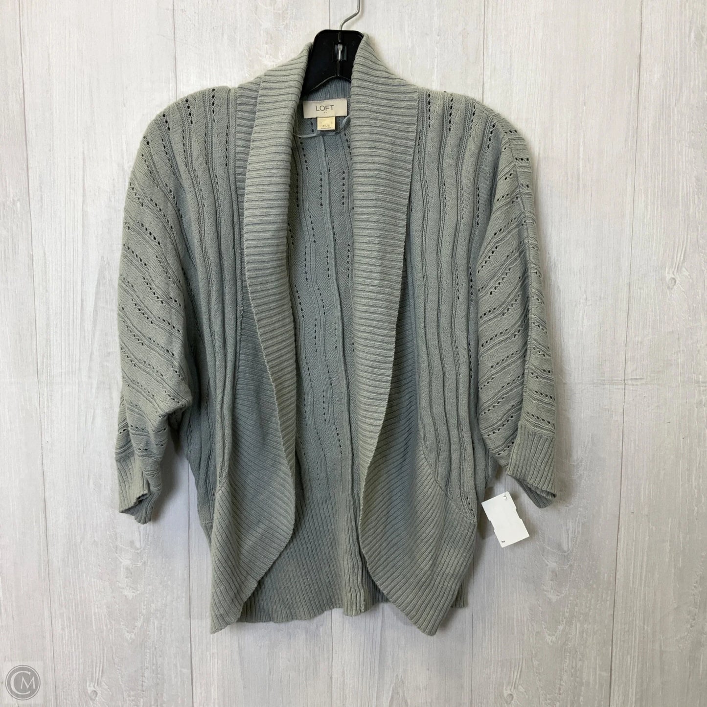 Cardigan By Loft In Grey, Size: Xs