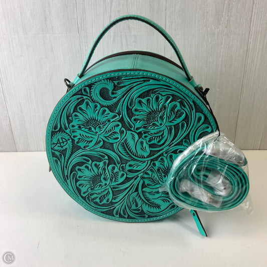 Handbag Leather By Clothes Mentor, Size: Large