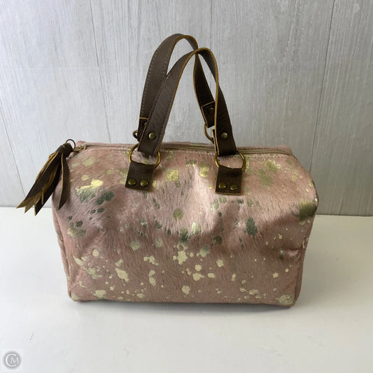 Handbag Leather By Clothes Mentor, Size: Medium