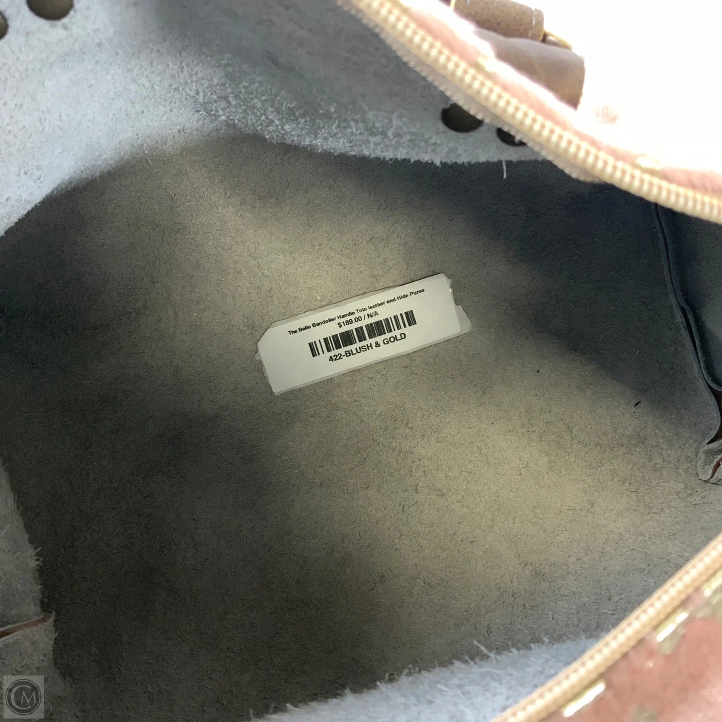 Handbag Leather By Clothes Mentor, Size: Medium