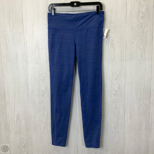 Athletic Leggings By Athleta In Blue, Size: M