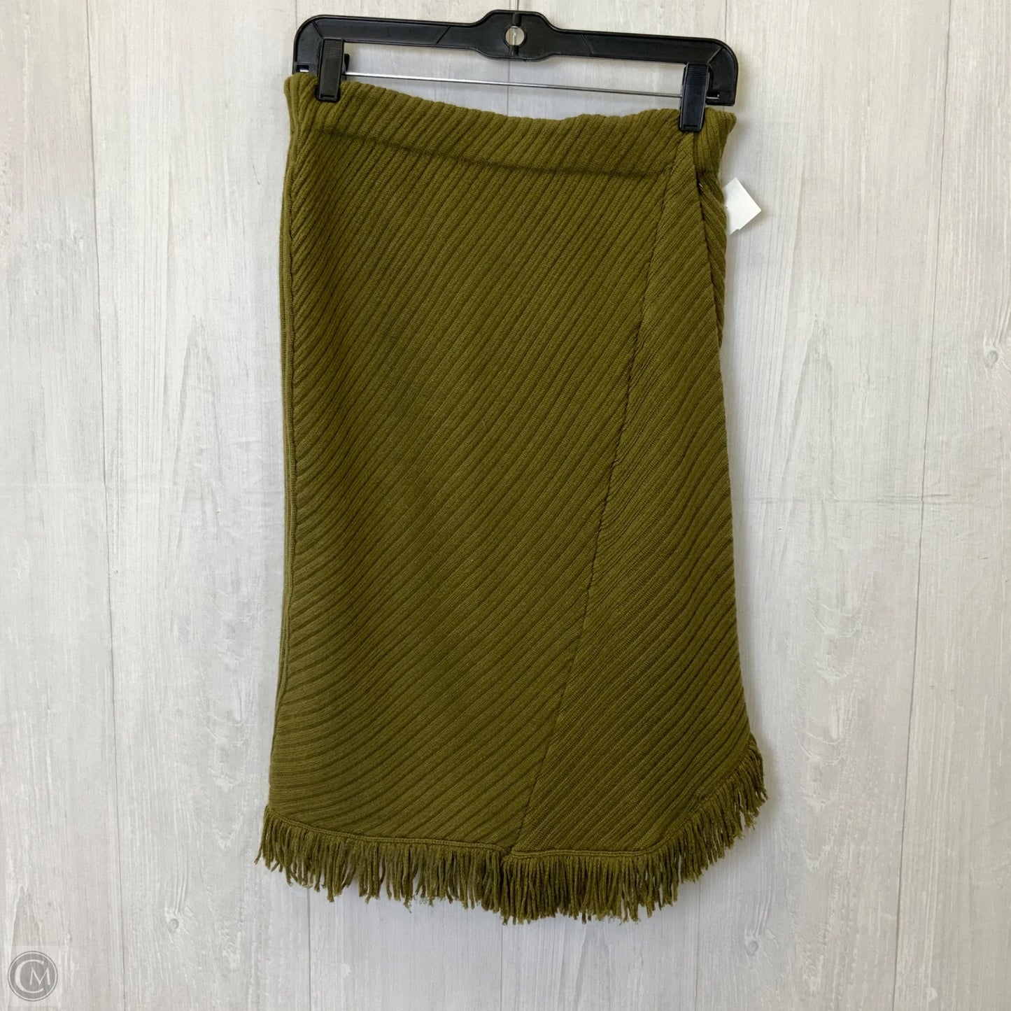 Skirt Midi By Clothes Mentor In Green, Size: Xsp