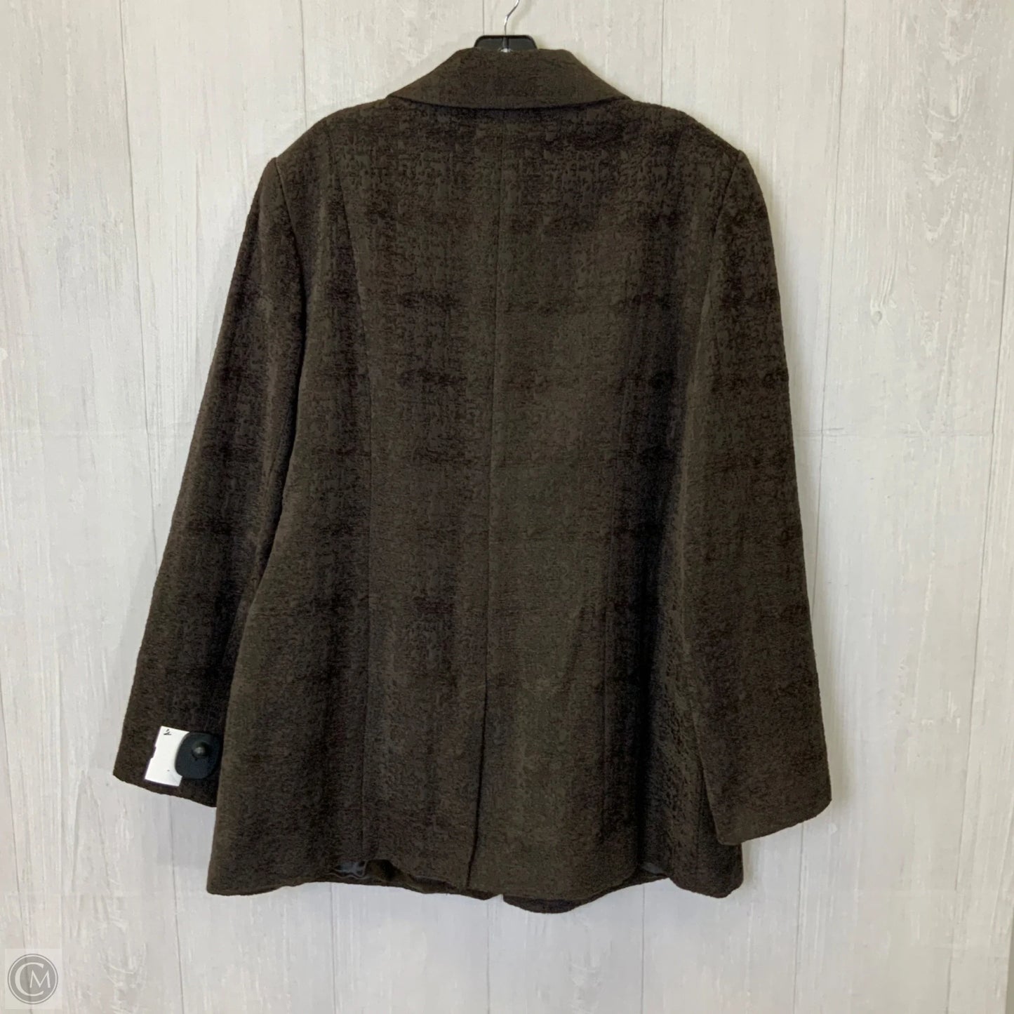 Coat Peacoat By Tribal In Brown, Size: Xl