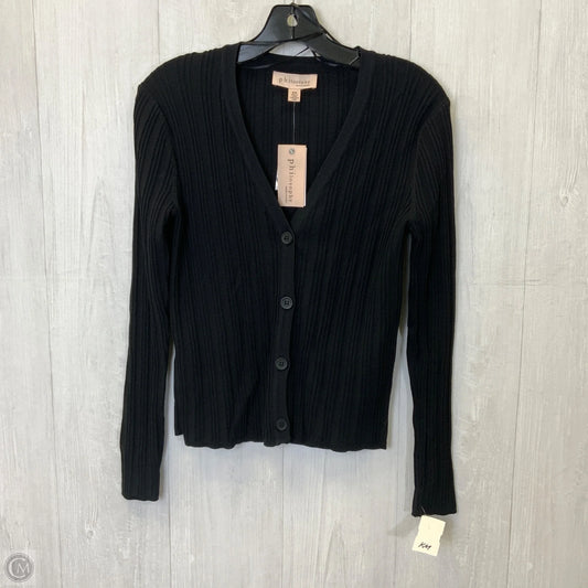 Cardigan By Philosophy In Black, Size: M