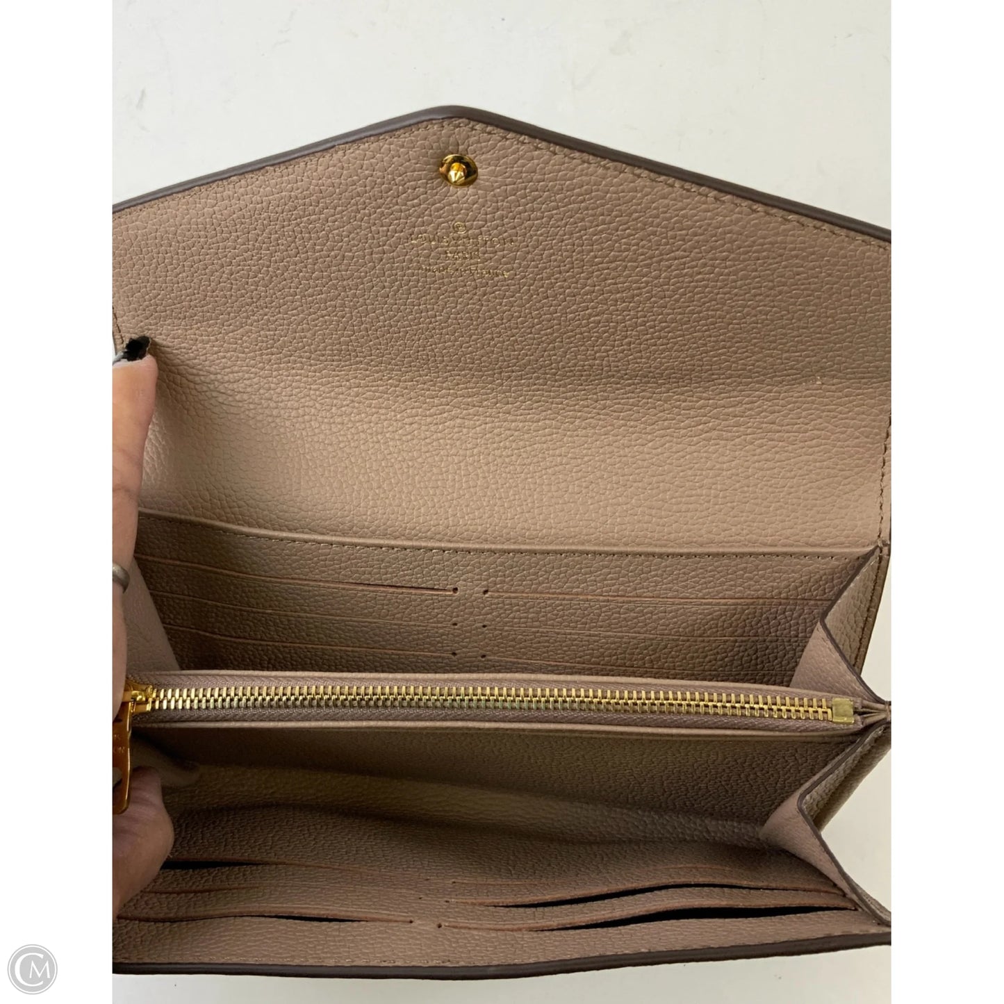 Wallet Luxury Designer By Louis Vuitton, Size: Large