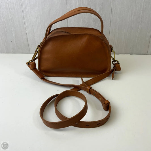 Crossbody Leather By Madewell, Size: Small